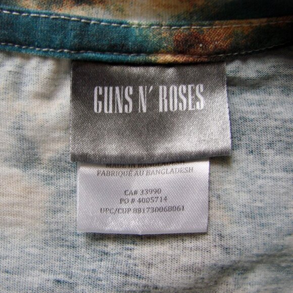 Guns N Roses Official Band Tee Shirt Use Your Illusion 1991 Tie Dye Size Small - Picture 3 of 12